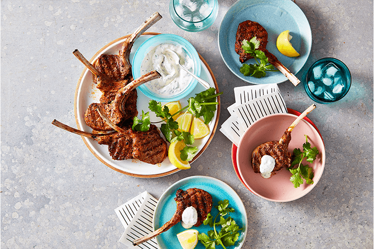Cajun Spiced Lamb Cutlets