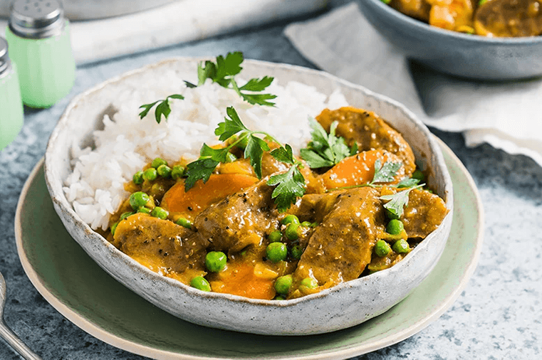 Curry Sausages