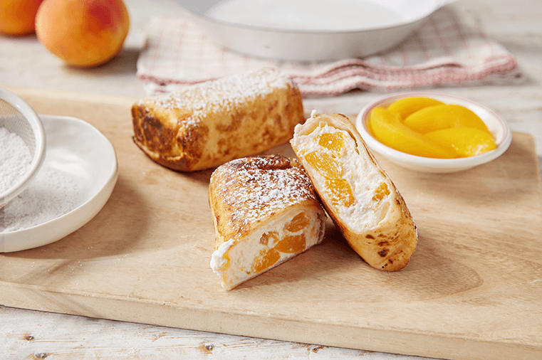 Dessert burrito