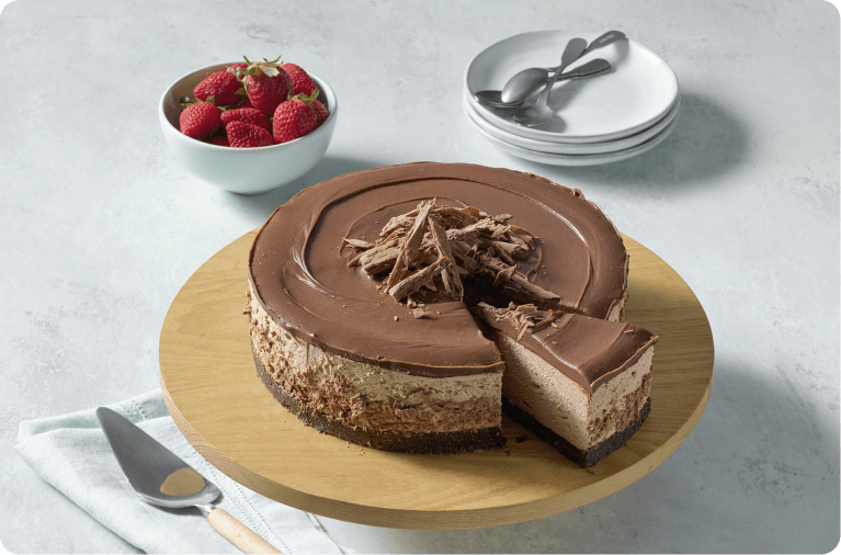 Chocolate Cheesecake with Ganache