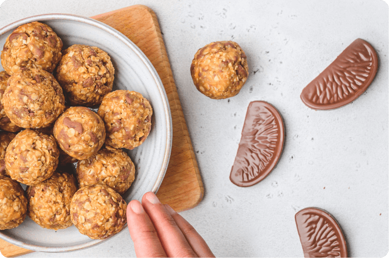 Terry's Chocolate Peanut Butter Energy Balls