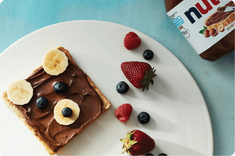 Teddy Bear Toast with NUTELLA®